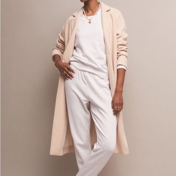 Z Supply Jackets & Blazers - Z Supply Mason Knit Long Trench Pea Coat in Oatmeal Heather Size Medium NWT